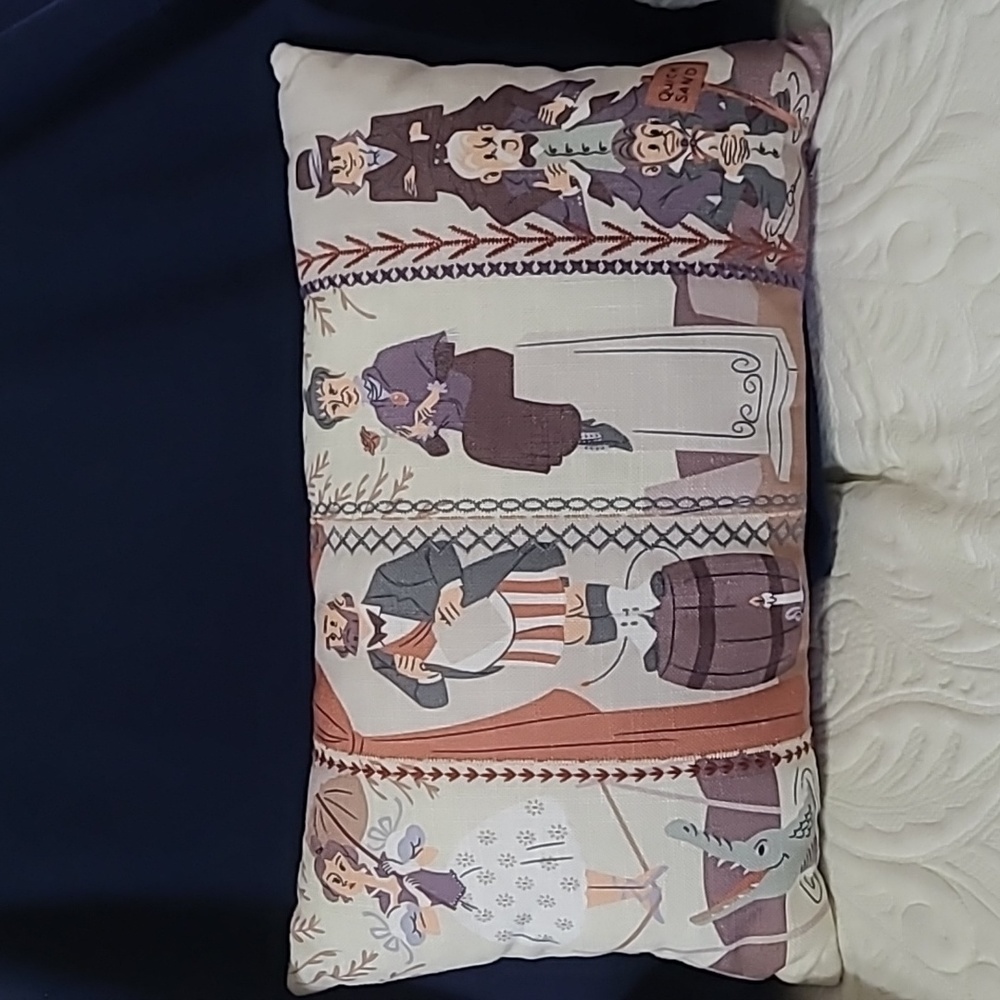 Haunted Mansion pillow